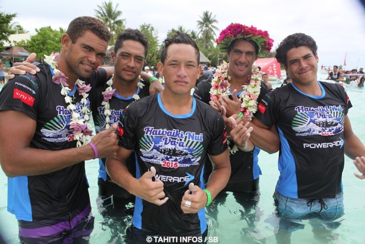 Shell Va'a, une équipe avec une moyenne d'âge de 25 ans Shell Va'a, une équipe avec une moyenne d'âge de 25 ans