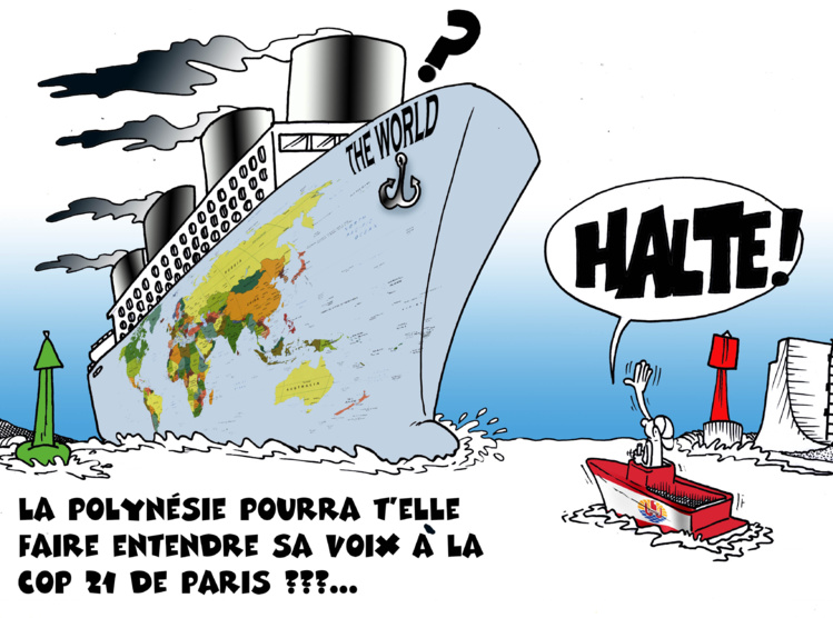 "La voix de la Polynésie au COP 21" par Munoz