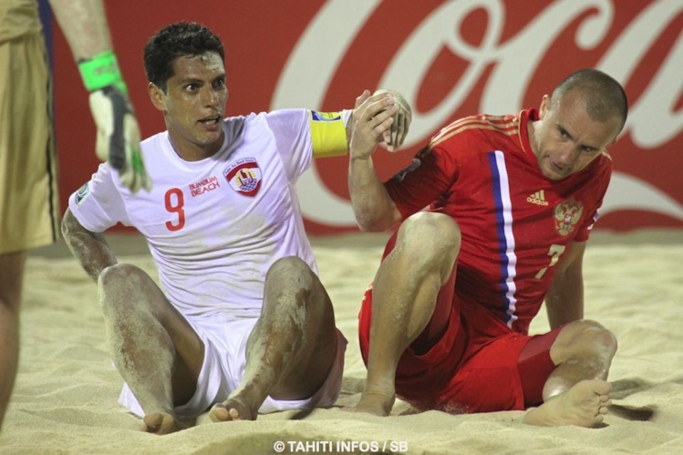 Les Russes avaient éliminé Tahiti en 2013 Les Russes avaient éliminé Tahiti en 2013