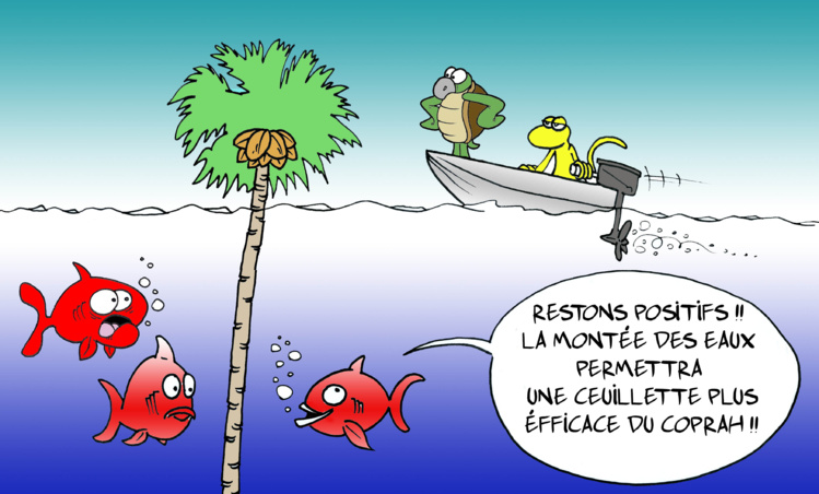 "Montée des eaux" vu par Munoz