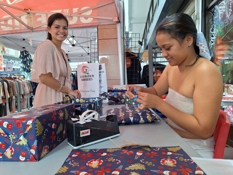 Les stands d’emballage ne désemplissent pas. Les stands d’emballage ne désemplissent pas.