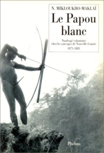 La couverture du livre “Le Papou blanc” publié en français en 1994. La couverture du livre “Le Papou blanc” publié en français en 1994.