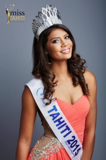 A Paris, Miss Tahiti 2015 