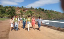 La délégation gouvernementale à Hiva Oa. La délégation gouvernementale à Hiva Oa.