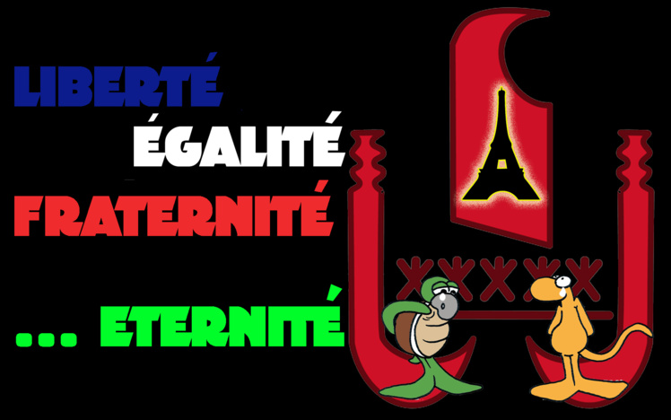 "Tous unis" par Munoz "Tous unis" par Munoz