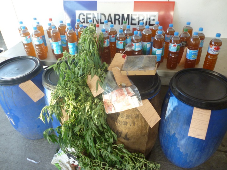 Quinze fûts de 120 litres ont été écoulés depuis deux ans, pour un bénéfice de 560 000 Fcfp.