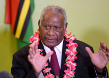 Le président de Vanuatu, Baldwin Lonsdale.