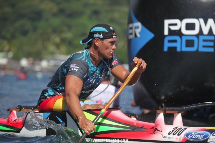 Kyle Taraufau, rameur emblématique d'Air Tahiti, originaire de Tautira (archives) Kyle Taraufau, rameur emblématique d'Air Tahiti, originaire de Tautira (archives)