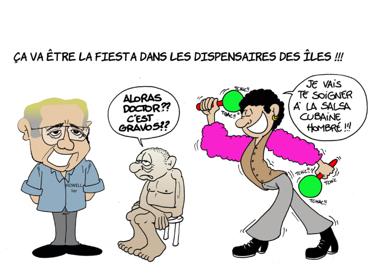 "Les médecins cubains à Tahiti" par Munoz "Les médecins cubains à Tahiti" par Munoz