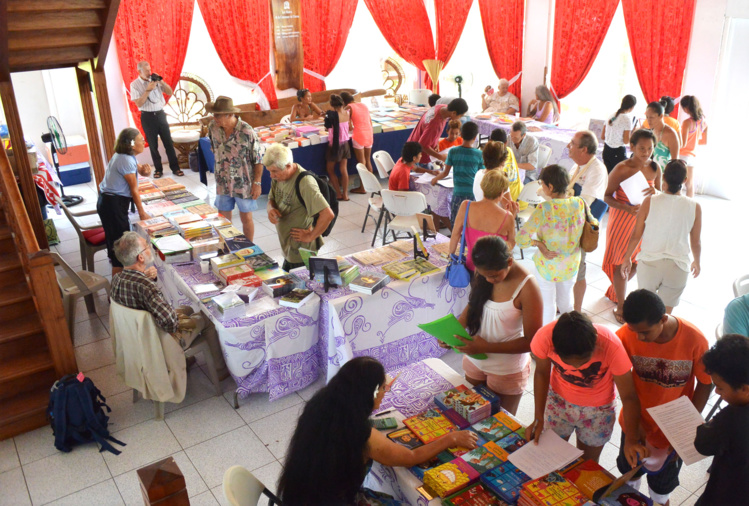 Les habitants de Raiatea ont fêté la sixième édition du Salon du livre.