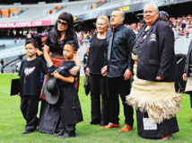 Hommage de la Nouvelle-Zélande à Jonah Lomu: dernier haka pour une légende du rugby Hommage de la Nouvelle-Zélande à Jonah Lomu: dernier haka pour une légende du rugby