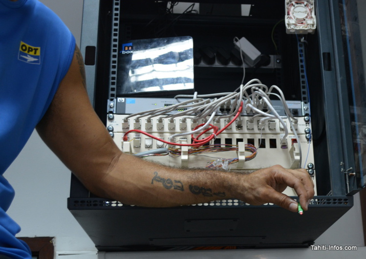 Une installation fibre optique Une installation fibre optique