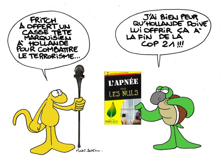 "Le casse tête marquisien" par Munoz