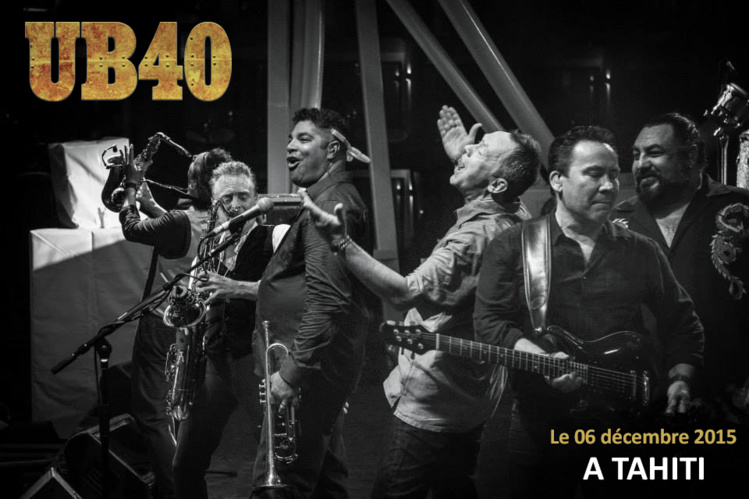 UB40 avant le concert : "We Love You Tahiti !"