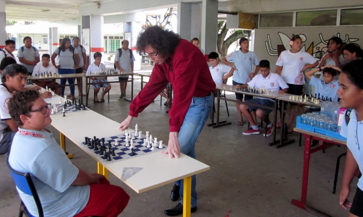 A Mahina, parties simultanées pour la reprise du Club d'échecs