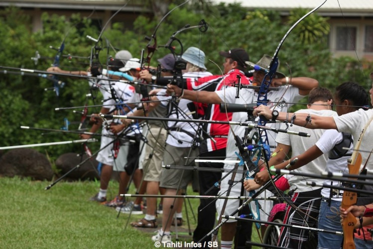 Un trentaine d'archers étaient présents