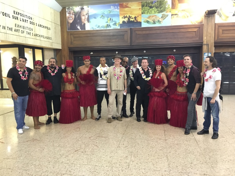 Les membres de UB40 sont arrivés hier soir à Tahiti.