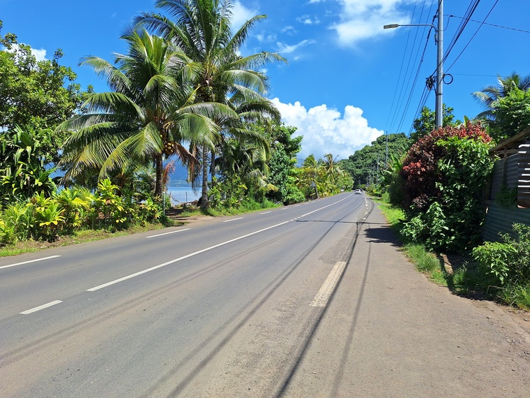 Le quartier Vaihi, à Toahotu (Crédit : Anne-Charlotte Lehartel). Le quartier Vaihi, à Toahotu (Crédit : Anne-Charlotte Lehartel).
