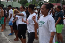 A Pirae, pour Noël, les jeunes font carnaval