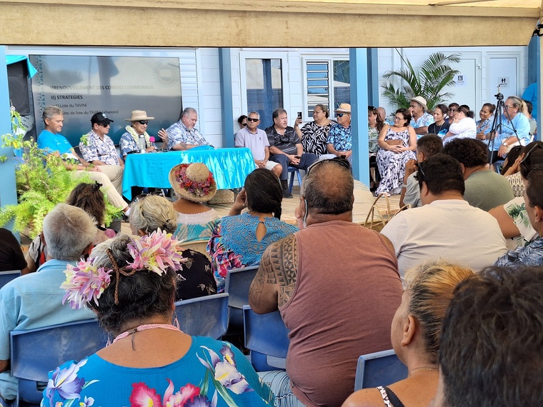 Leaders et militants du parti se sont réunis à Faa’a, ce samedi (Crédit : Anne-Charlotte Lehartel). Leaders et militants du parti se sont réunis à Faa’a, ce samedi (Crédit : Anne-Charlotte Lehartel).