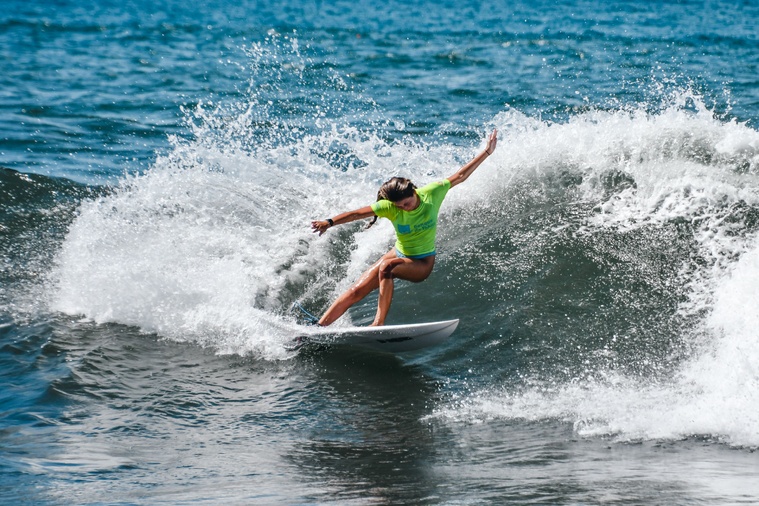 La double championne du week-end, Takihei Ellacott. La double championne du week-end, Takihei Ellacott.