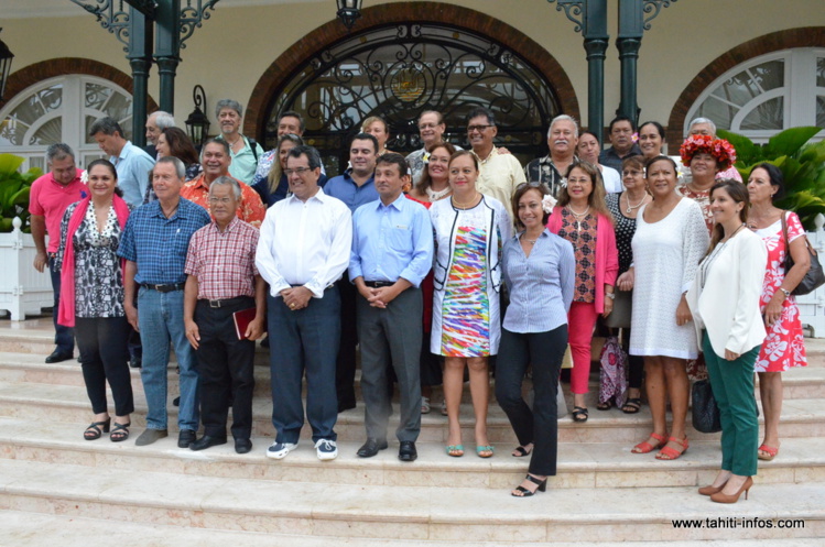 Edouard Fritch : "Cette majorité a nécessité pratiquement 18 mois de gestation" Edouard Fritch : "Cette majorité a nécessité pratiquement 18 mois de gestation"