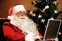 Le père Noël friand de cadeaux high-tech Le père Noël friand de cadeaux high-tech
