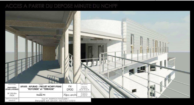 La rotonde du CHPF sera dédiée aux associations Apair et Apurad La rotonde du CHPF sera dédiée aux associations Apair et Apurad