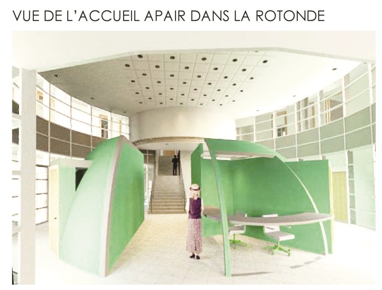 La rotonde du CHPF sera dédiée aux associations Apair et Apurad La rotonde du CHPF sera dédiée aux associations Apair et Apurad