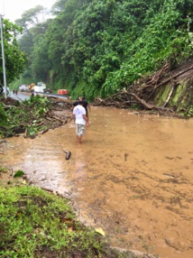 Fortes pluies : la vallée de Onohea évacuée, de nombreux dégâts côte Est