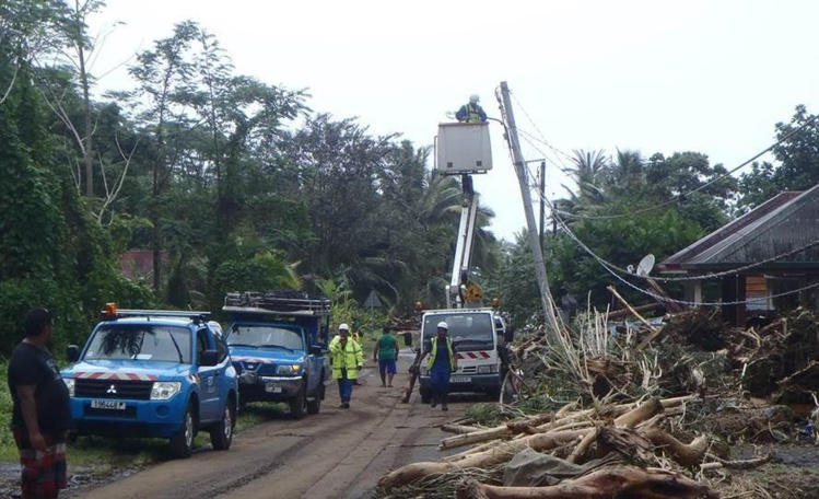 Communiqués Intempéries: EDT, gendarmerie et haut-commissariat se mobilisent Communiqués Intempéries: EDT, gendarmerie et haut-commissariat se mobilisent