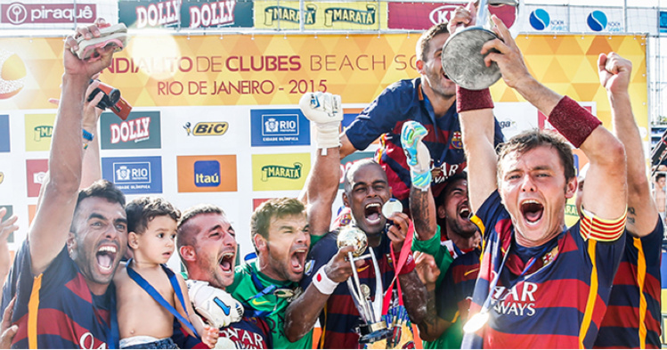 C'est la première fois que le Barça remportait cette compétition C'est la première fois que le Barça remportait cette compétition