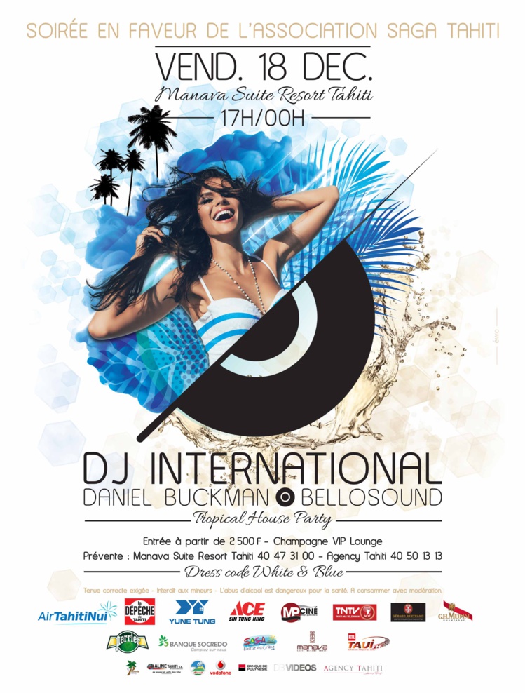 Concert du DJ Daniel Buckman en faveur de la Saga Concert du DJ Daniel Buckman en faveur de la Saga
