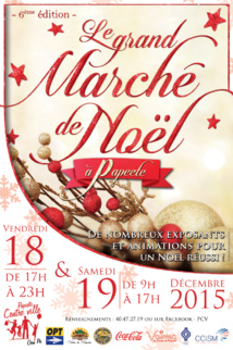 Grand Marché de Noël à Papeete vendredi et samedi Grand Marché de Noël à Papeete vendredi et samedi