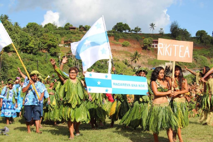 Hiva Oa en fête pour le festival des Marquises Hiva Oa en fête pour le festival des Marquises
