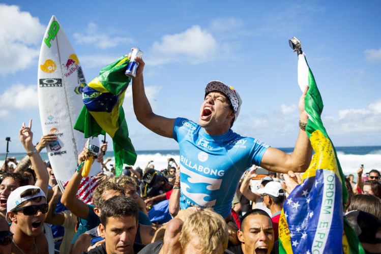 Adriano De Souza est champion du monde 2015 Adriano De Souza est champion du monde 2015