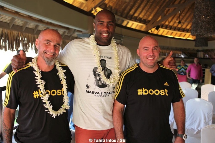 Teddy Riner en interview à Arue Teddy Riner en interview à Arue