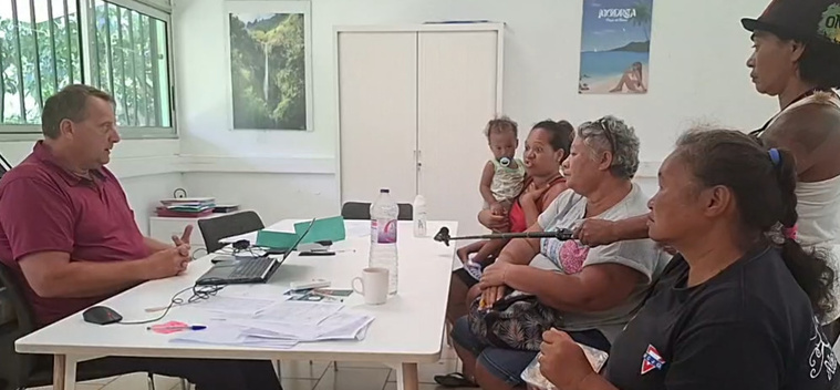 Des “sinistrés du courant” dépités à Moorea Des “sinistrés du courant” dépités à Moorea