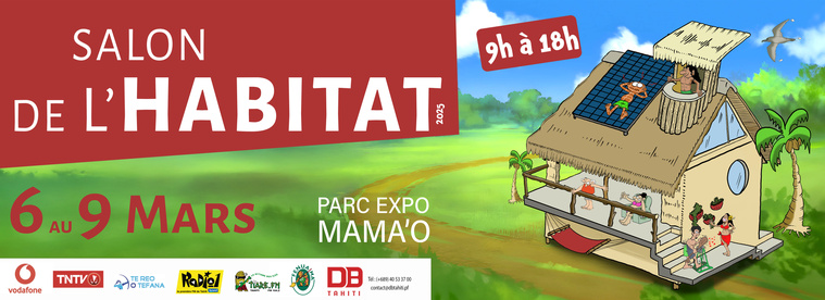 Le Salon de l’Habitat du 6 au 9 mars à Mama’o Le Salon de l’Habitat du 6 au 9 mars à Mama’o