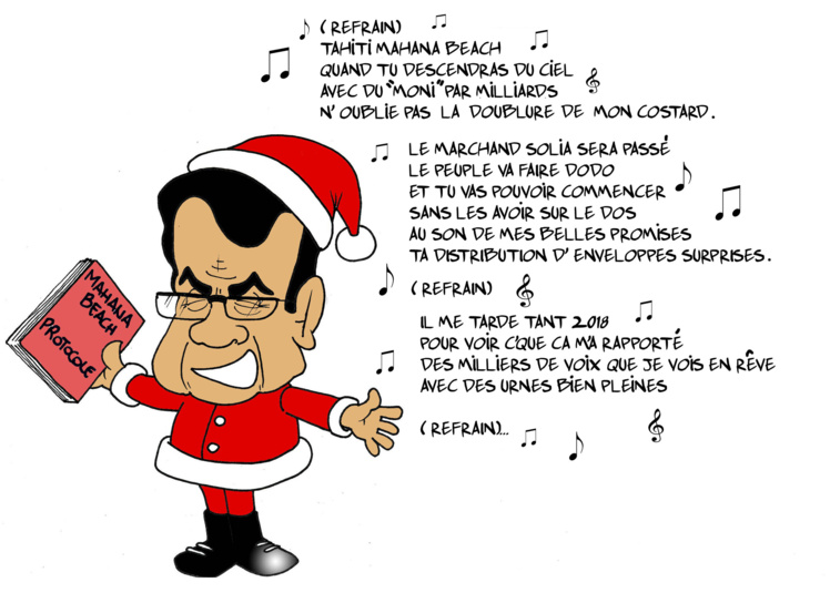 "Le Tahiti Mahana Beach" par Munoz "Le Tahiti Mahana Beach" par Munoz