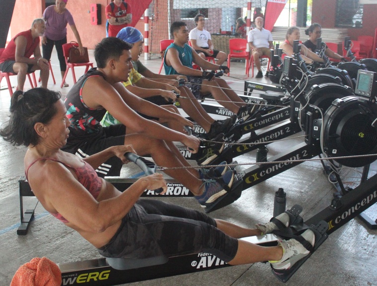 L’aviron indoor est en plein développement comme l’ont confirmé les Championnats de Polynésie. L’aviron indoor est en plein développement comme l’ont confirmé les Championnats de Polynésie.