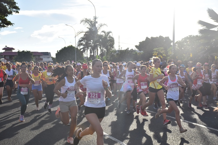 Plus de 4.000 femmes ont participé à l’édition 2025 de la Tahitienne. Plus de 4.000 femmes ont participé à l’édition 2025 de la Tahitienne.