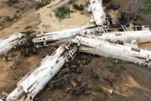 Australie: déraillement d'un train transportant 200.000 litres d'acide sulfurique Australie: déraillement d'un train transportant 200.000 litres d'acide sulfurique