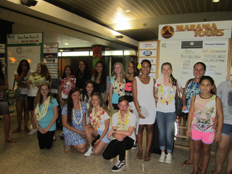 19 élèves néo-zélandais au fenua