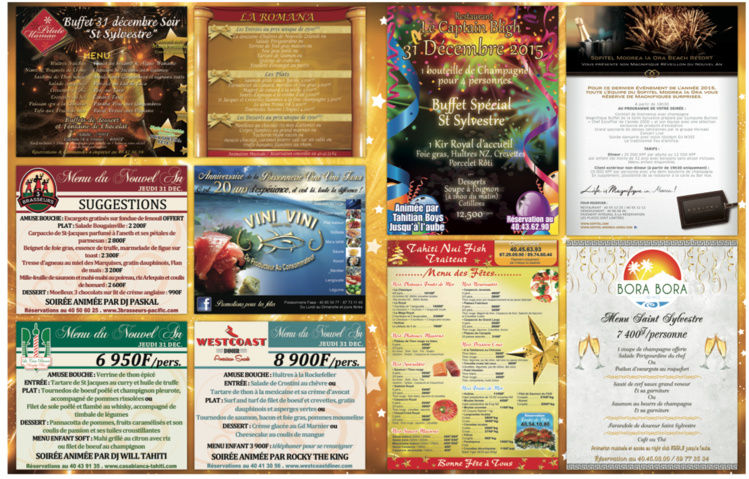 Cliquez pour télécharger les menus Cliquez pour télécharger les menus