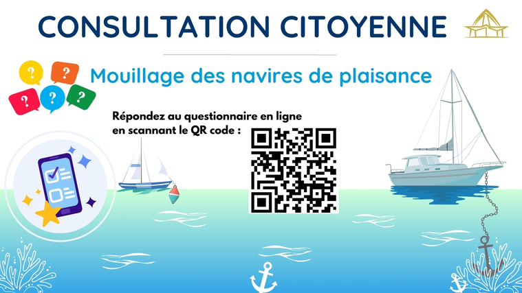 Consultation citoyenne sur le mouillage des navires de plaisance Consultation citoyenne sur le mouillage des navires de plaisance
