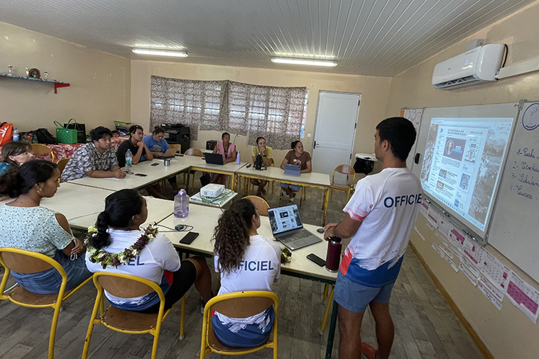 L’école primaire de Hao se forme à l’athlétisme L’école primaire de Hao se forme à l’athlétisme