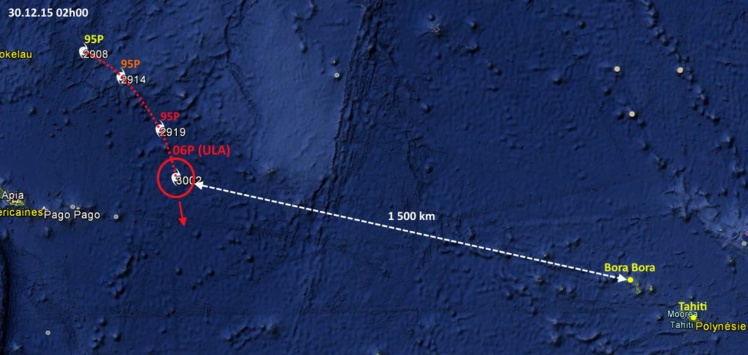 Deux tempêtes tropicales sévissent dans le Pacifique Sud