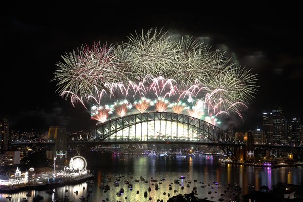 L'Australie a donné le coup d'envoi des festivités du Nouvel An