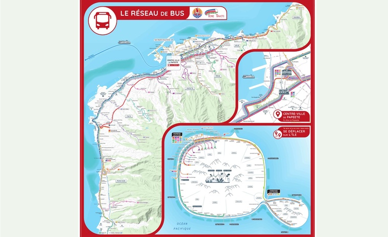 Une nouvelle carte du réseau de bus pour plus de lisibilité Une nouvelle carte du réseau de bus pour plus de lisibilité
